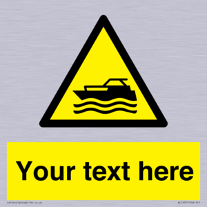 Custom Warning motorised watercraft